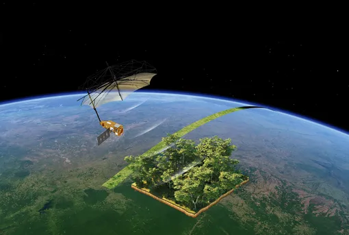 спутник дистанционного зондирования Земли ESA Biomass