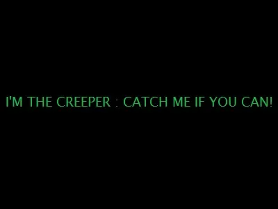 Вирус Creeper Вирус Creeper