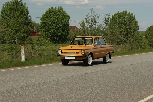 желтый заз 968 запорожец