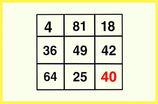 Ответ на математическую головоломку