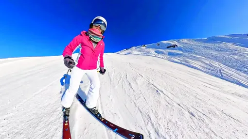 Фото горнолыжника