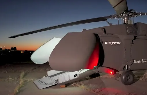 беспилотный вертолет Sikorsky U-Hawk беспилотный вертолет Sikorsky U-Hawk