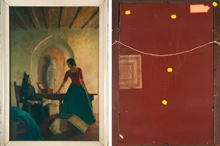 Американка купила картину за 4 доллара, а теперь может продать ее за 250 тысяч долларов!