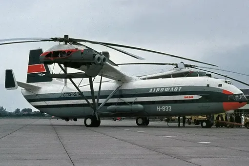 Ми-12 до сих пор остается самым большим и мощным вертолетом в мире. вертолет миль в-12