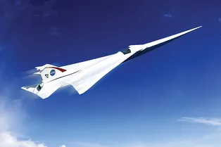 NASA продуло сверхзвуковой пассажирский самолёт