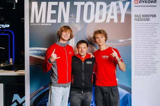 презентация сентябрьского номера Men Today