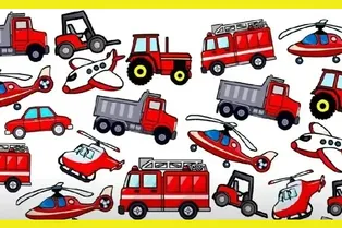 Визуальный тест на 12 секунд: какой транспорт не повторяется на картинке?