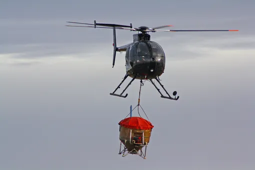 helicopter cloud seeding