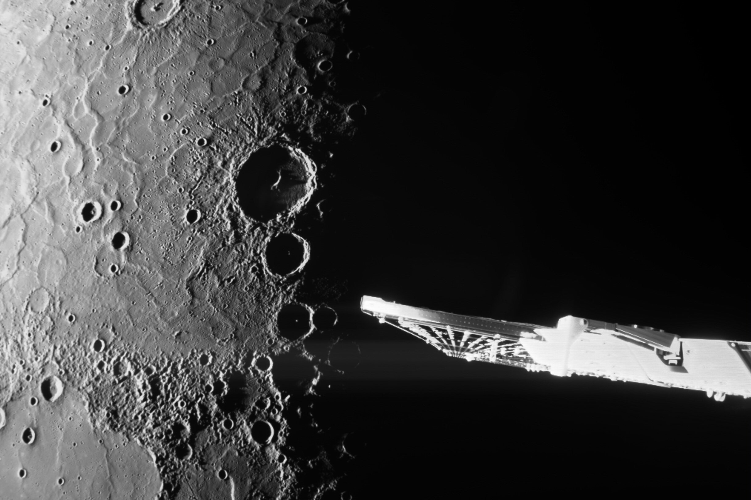 ESA опубликовало 3 лучших изображения Меркурия, полученных спутником BepiColombo