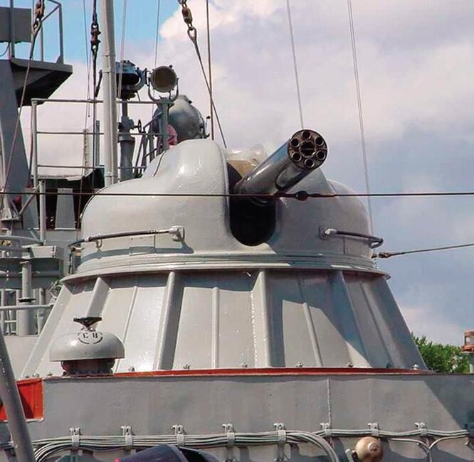 Башня автоматической пушки АК-630