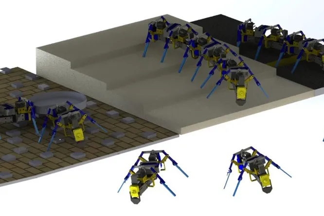 Рой крошечных роботов может образовывать «живую цепь» как муравьи-фуражиры
