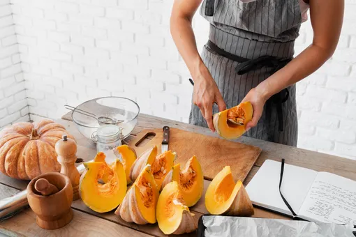 Тыква в октябре