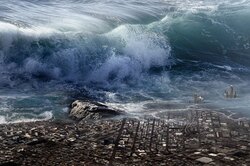 Почему перед ударом цунами вода отступает от берегов?