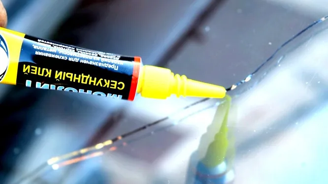 Как заделать трещину на стекле окна своими руками: 5 рабочих методов