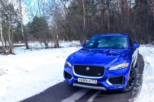 Повадки хищника: тест Jaguar F-Pace