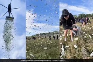 Телеведущий из Чехии выбросил с вертолета 1 млн долларов! Вот зачем он это сделал