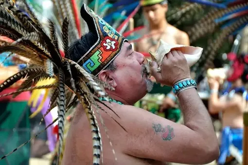 Современный храм в Перу тоже производит акустический резонанс, который соответствует частоте раковин, найденных на том месте. /