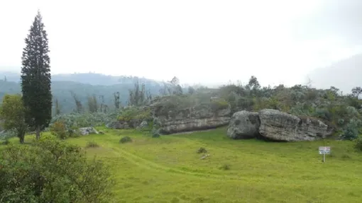 Место раскопок