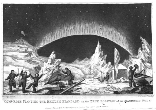 Иллюстрация путешествия Джеймса Кларка Росса, 1831 год