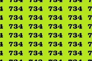 Тест на внимательность: найдите на картинке число 743 Тест на внимательность: найдите на картинке число 743