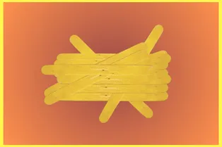 Сколько здесь деревянных палочек? Не сломайте глаза во время подсчета!