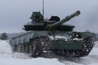 Украина показала возможности танка Т-64 Украина показала возможности танка Т-64