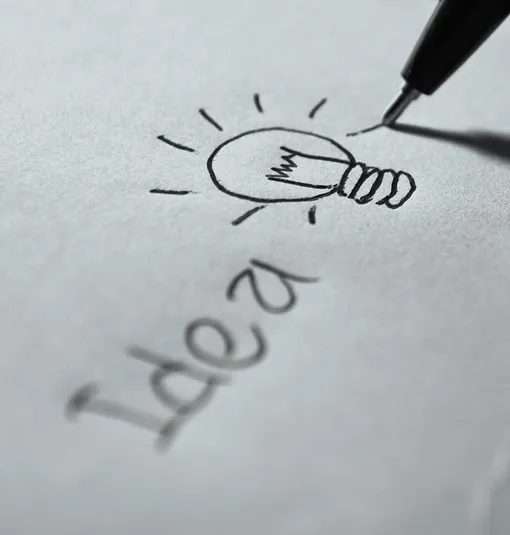 идея карандаш лампочка