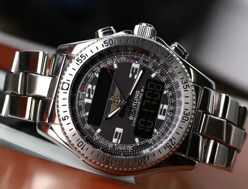 Швейцарские часы для пилотов SuperQuartz Breitling