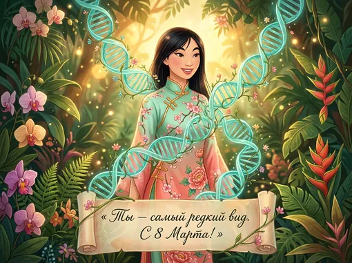 открытка 8 марта мулан джунгли ии открытка 8 марта мулан джунгли ии