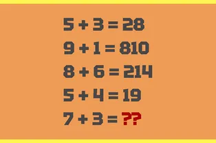 Лишь единицы решат последний пример за 15 секунд: числовая головоломка для проверки логики