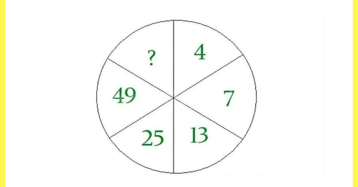 Логическое испытание: сможете вычислить пропущенное число?