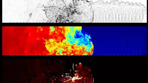 detonation wave visualization detonation wave visualization