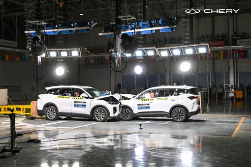 краш-тест Chery Tiggo 9