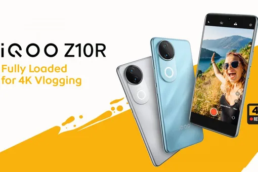 Представлен дешевый защищенный смартфон iQOO Z10R с изогнутым AMOLED-экраном