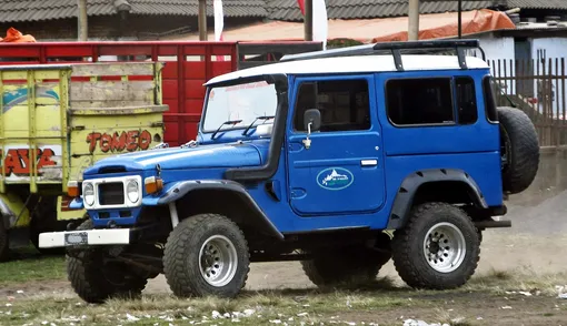 Toyota Land Cruiser FJ40 Toyota Land Cruiser FJ40 blue