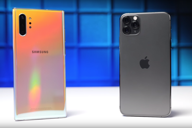 iPhone 11 Pro Max против Samsung Galaxy Note10+: дроп-тест iPhone 11 Pro Max против Samsung Galaxy Note10+: дроп-тест