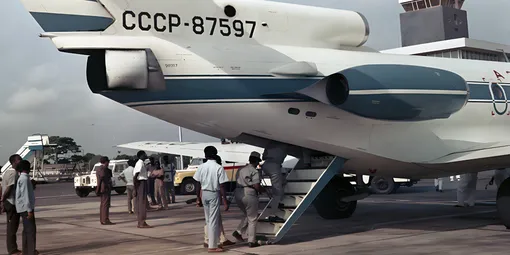 як-40 демонстрационный визит в эфиопию