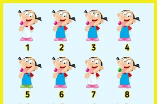 Экспресс-тест на внимательность: сможете найти 2 одинаковых девочки?