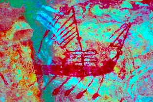 В таинственных наскальных рисунках аборигенов увидели индонезийские военные корабли В таинственных наскальных рисунках аборигенов увидели индонезийские военные корабли