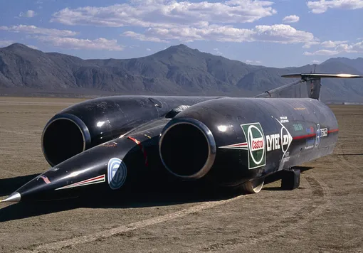 thrust supersonic car