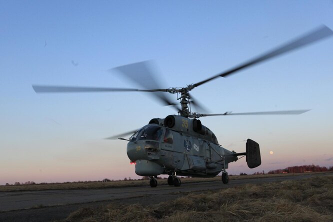 Тест-драйв военного вертолета Ка-27ПЛ Тест-драйв военного вертолета Ка-27ПЛ