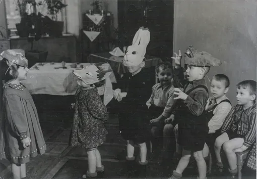 Новогодняя елка в детском саду