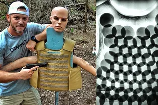 «Шкура дракона»: как блогер решил проверить на прочность «лучший бронежилет в мире»