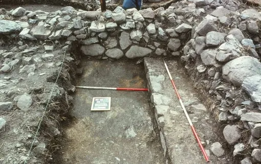 Археологическое место замка у озера Финлагган / Археологическое место замка у озера Финлагган