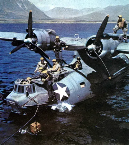pby catalina американских ВМФ
