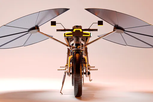 Возможно, так будут выглядеть солнечные мотоциклы будущего Возможно, так будут выглядеть солнечные мотоциклы будущего