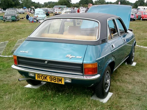 Austin Allegro Austin Allegro blue car