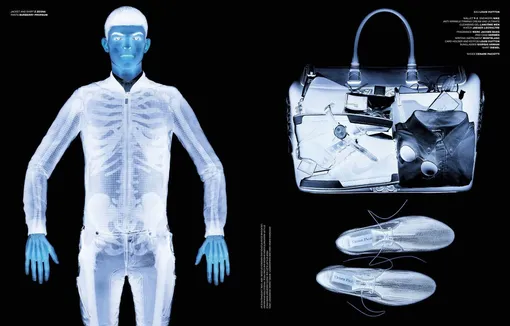 Сканирование вещей в аэропорту