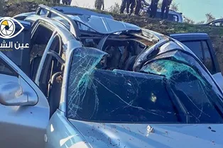 Секретная ракета пробила автомобиль насквозь Секретная ракета пробила автомобиль насквозь