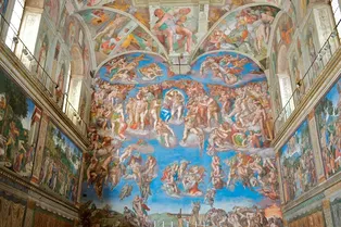 На Сикстинской капелле Микеланджело опознали «новую фигуру»! Она близка к Христу